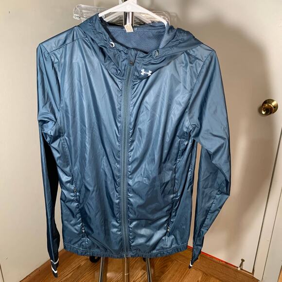 Under armour Women's Blue Jacket Size S - Picture 1 of 11